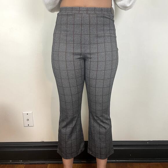 High Waisted Plaid Pants - Picture 2 of 4